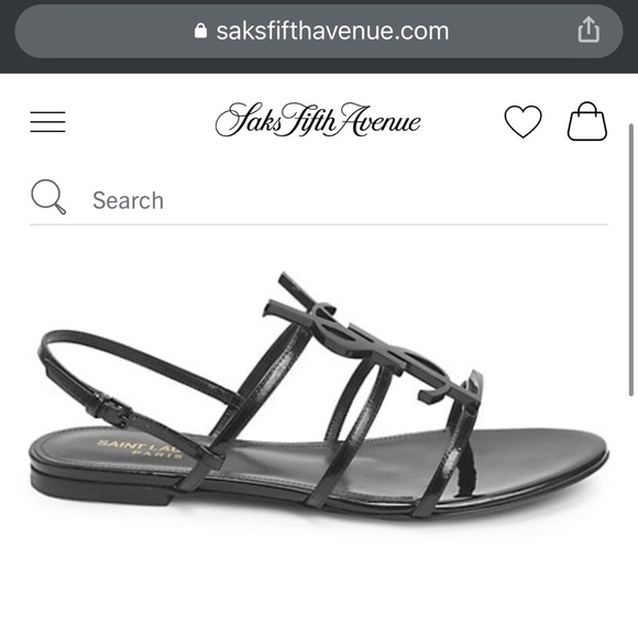Sold✨ Ysl Cassandra sandals - Picture 1 of 9